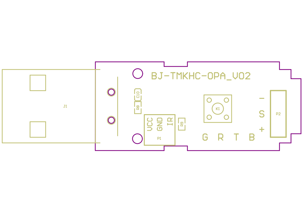 蓝牙USB皮线灯控制板