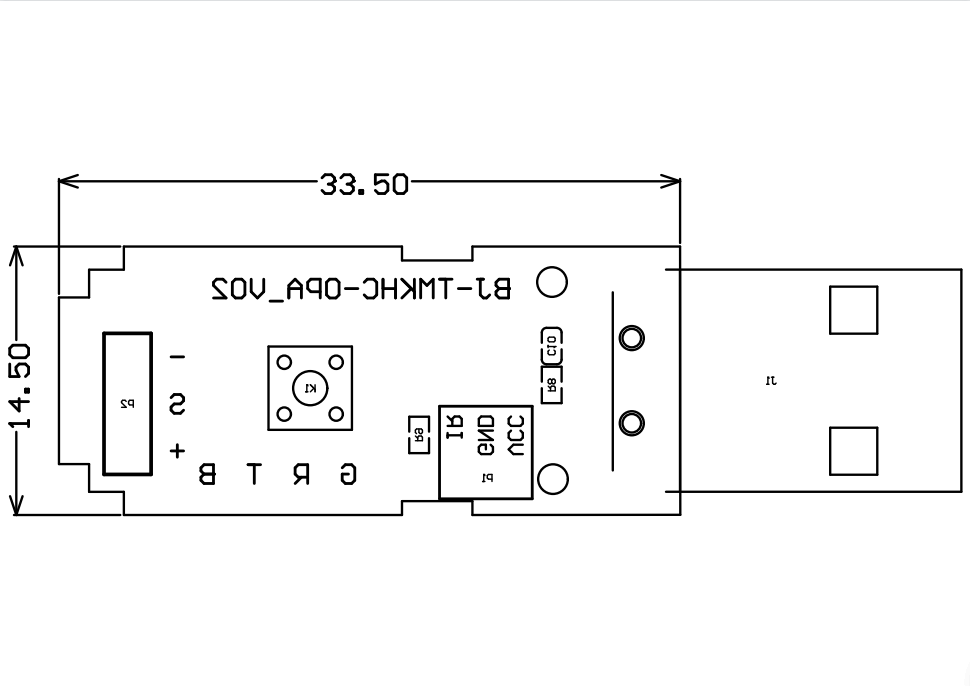 蓝牙USB皮线灯控制板